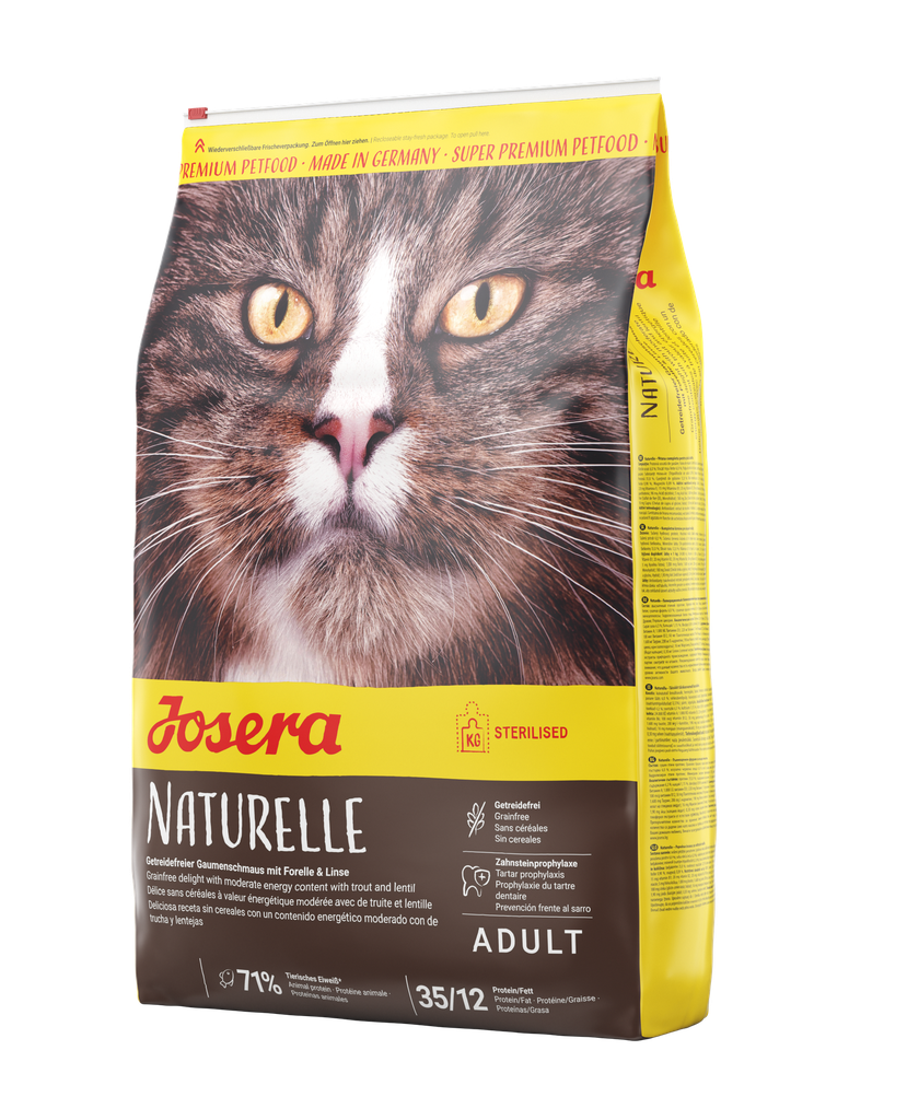 Josera cat Naturelle 10kg стерил+форель