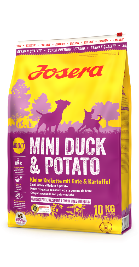 Josera mini Duck&Potato 10 kg