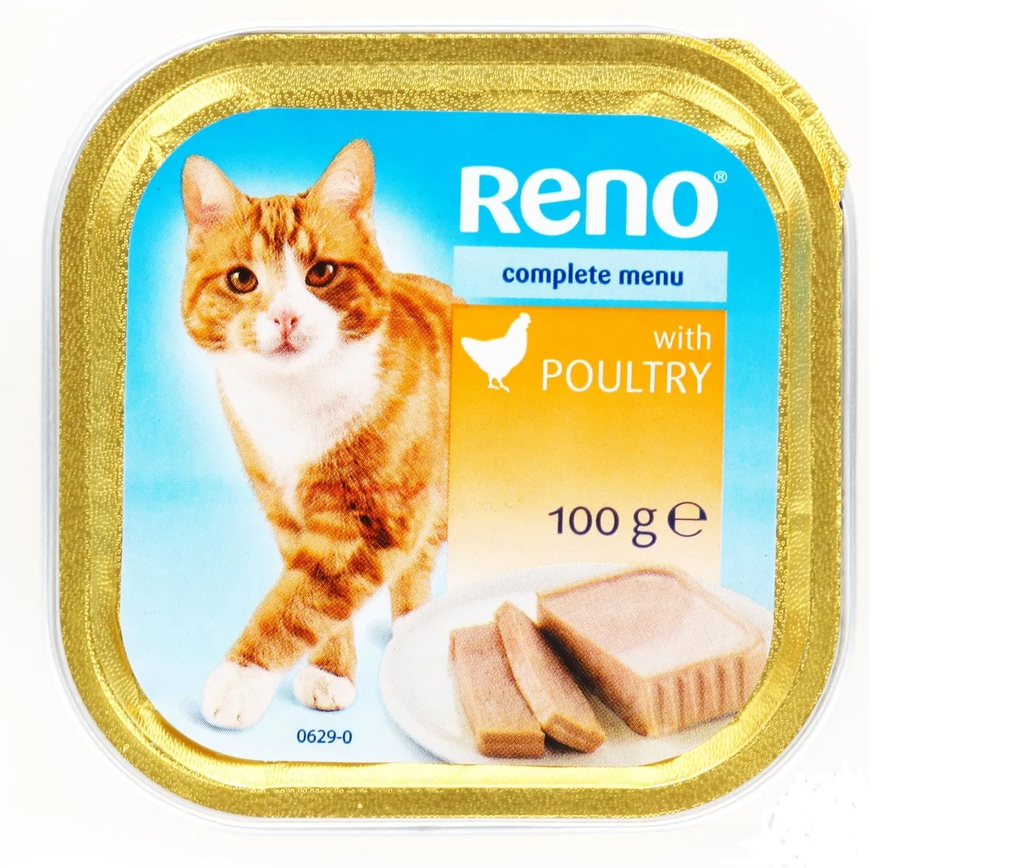 Reno паштет для кошек курица 100g