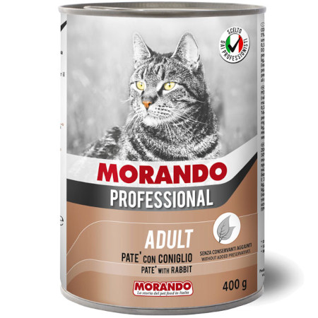 Morando PATE CU IEPURE 400g