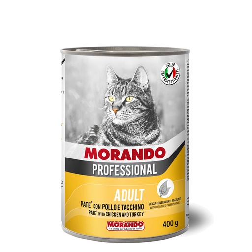 MORANDO PATE CU PUI SI CURCAN 400g