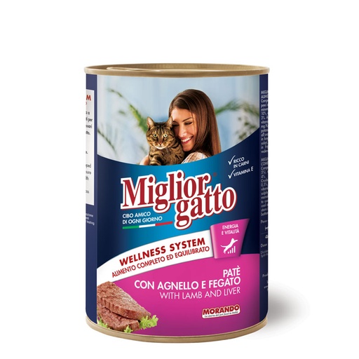 Morando(Miglior) Pate cu miel si ficat 400 g