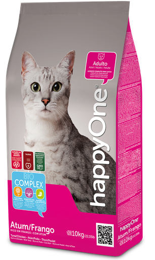 HappyOne ADULT TUNA / CHICKEN 10kg.