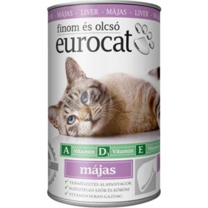 EuroCat консервы для кошек  415 гр печень