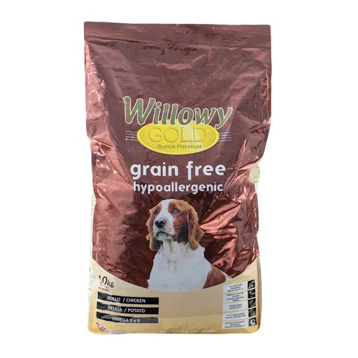 WILLOWY GOLD HIPOALLERGENIC 10 KG Гипоаллергенный
