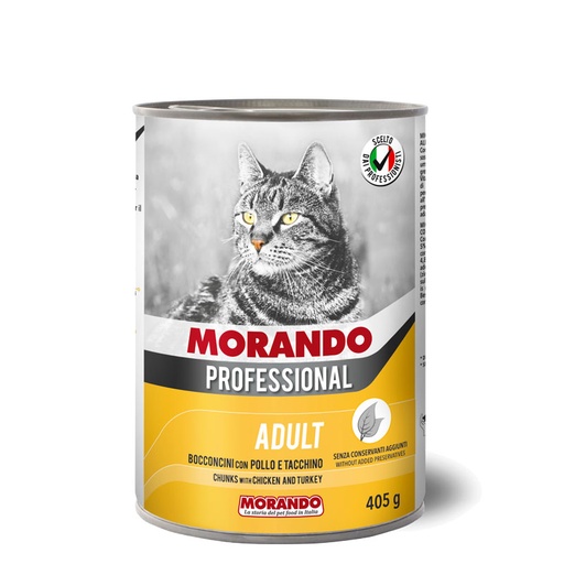 Morando bocconcini Chickenand Turkey 400g