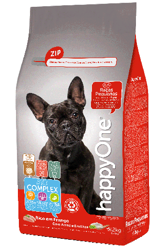 HappyOne SMALL BREEDS 2 kg (малые породы)уменьшение зубного камня